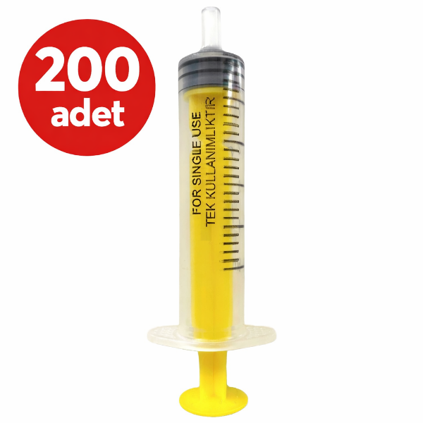 TTT World Enjektör 5 cc 3 Parça Yeşil 200 Adet